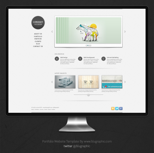 Free Html Web Portfolio Templates