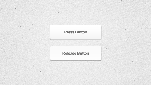 3d White Web Button (Psd)