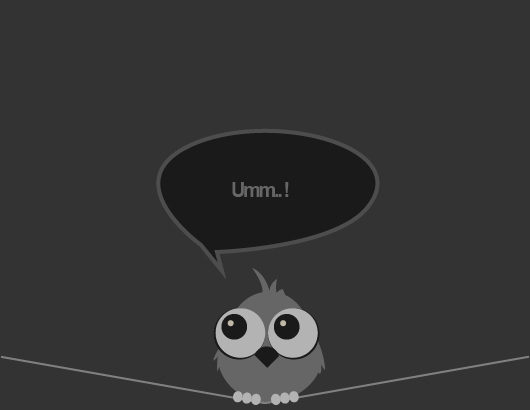 Little Cute Vector Owl (.Ai)