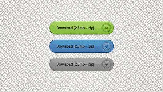 Glossy Download Buttons (Psd)