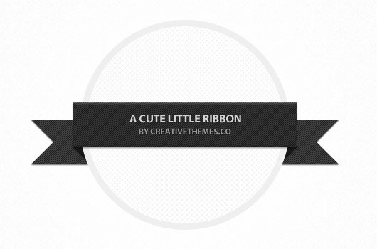 Black Ribbon (Psd)