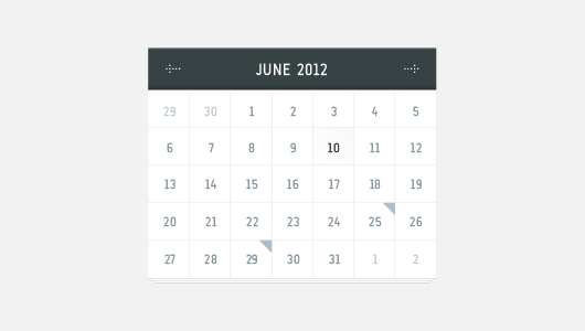 Free Pretty Vector Calender (Vector)