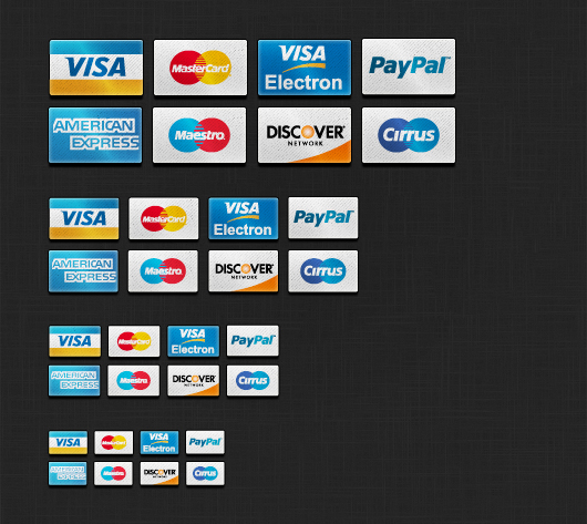 15 Credit Card Icons - Creative VIP