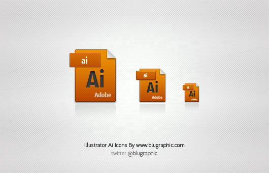 Illustrator Ai Icons (Vector / Psd)