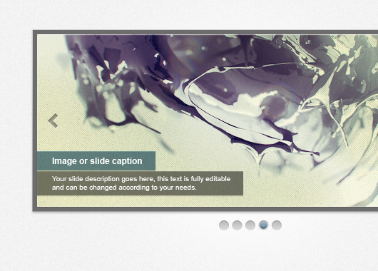 Full Width Image Slider V2 (Psd)