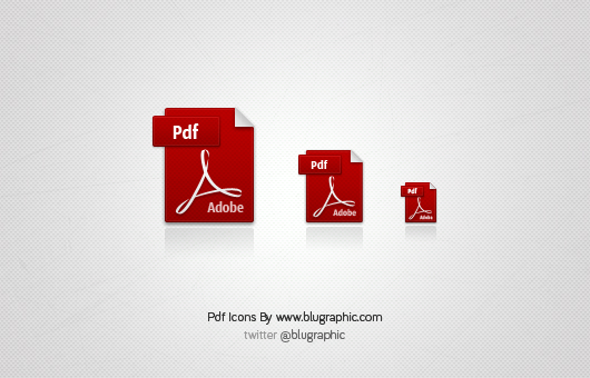 Pdf Icons (Psd)