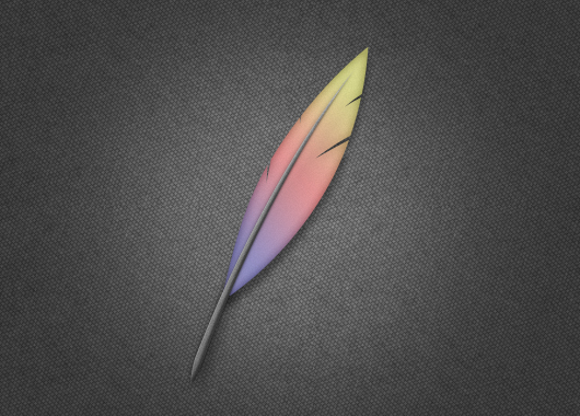 Quill Feather Pen (Psd)