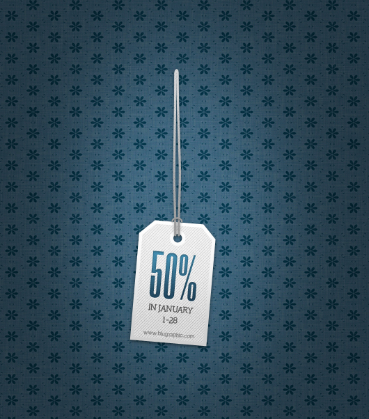 Discount Sale Tag (Psd)