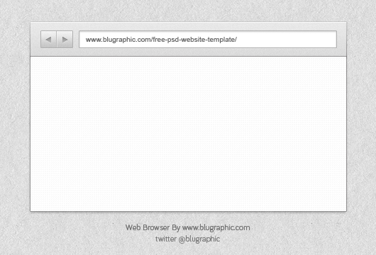 Elegant Web Browser (Psd)