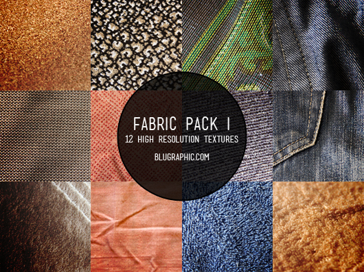 12 Free Fabric Textures (Pack I)
