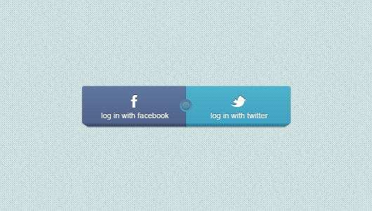 Facebook / Twitter Login Buttons