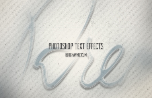 Collection of Unusual Photoshop Text Effects