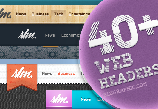 Web Headers (Psd)