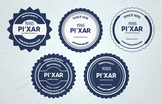 Badge Templates (Psd)