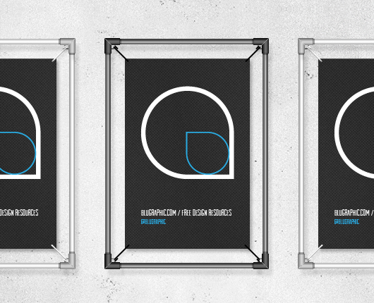 Download Poster Frame Mockups Psd Vector PSD Mockup Templates