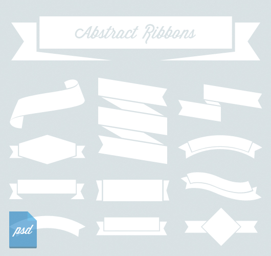 Download Abstract Ribbons (Psd & Vector)