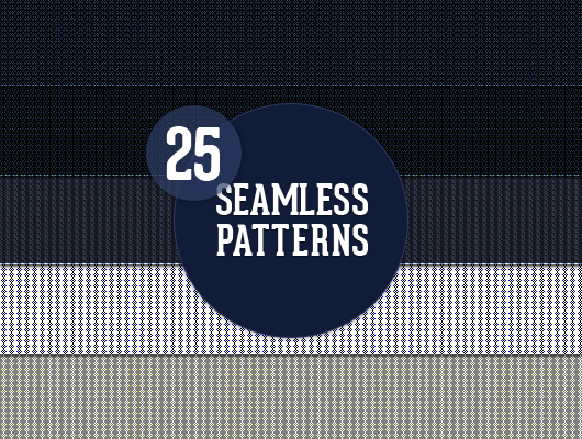 25 Seamless Web Patterns (JPEG + .PAT)
