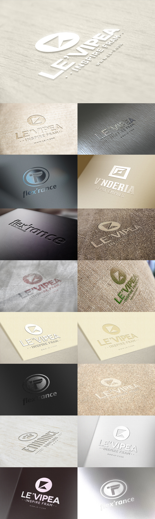 17 Logo Mockup (Psd)