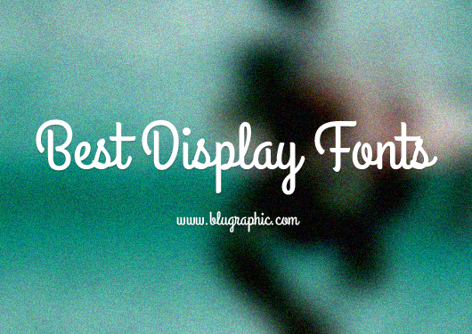 Best Display Fonts for Designers