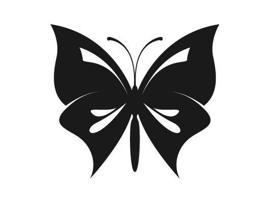 Butterfly Ornament (Vector)
