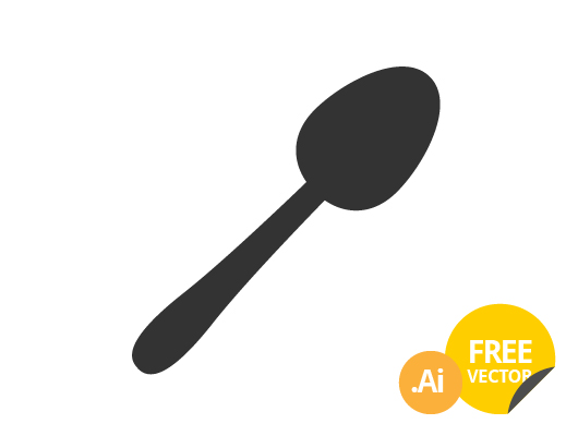 Spoon Icon (Vector)