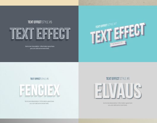 3D Text Effects V1.0