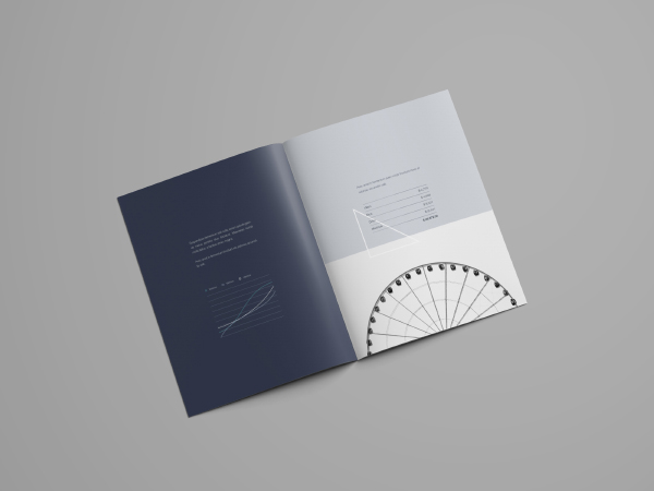 Letter Brochure Mockup