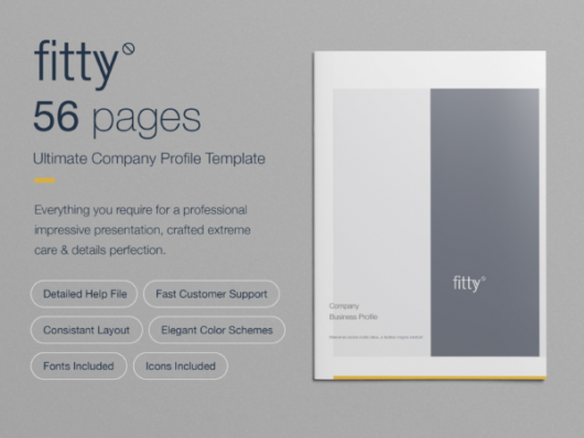 Free Company Profile Template