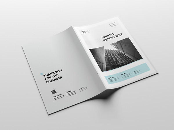 Download Annual Report Mockup Psd