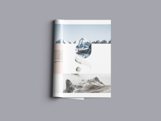 Premium A4 Brochure Mockup