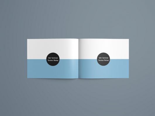 Letter Landscape Brochure Mockup Letter Landscape Brochure Mockup