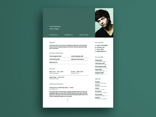 Creative Resume Template (Ai)