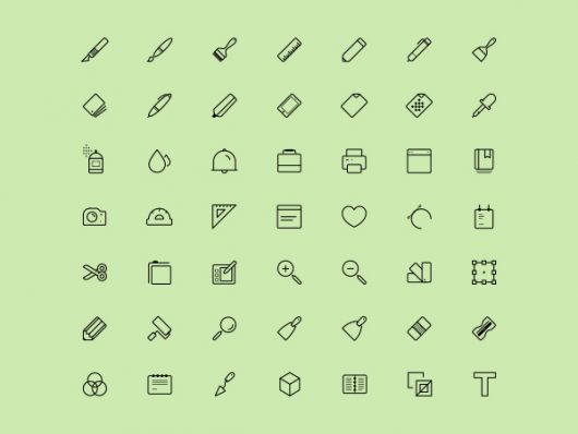 Vector Artist Tools Icons