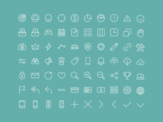 Multi-Purpose Line Vector Icons Multi-Purpose Line Vector Icons