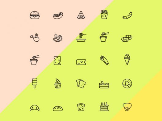 Food Vector Icons Food Vector Icons