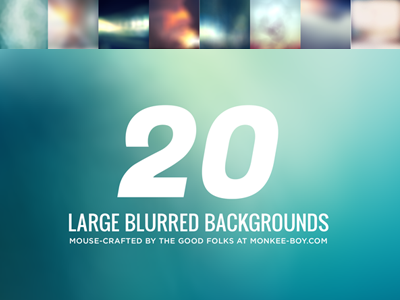 20 Free Large Blurred Backgrounds