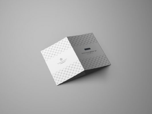 A4 Trifold Mockup Photoshop PSD A4 Trifold Mockup Photoshop PSD