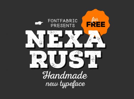 Nexa Rust Free Font