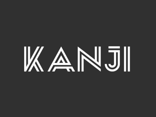 Kanji Double Line Free Font Download Kanji Double Line Free Font Download