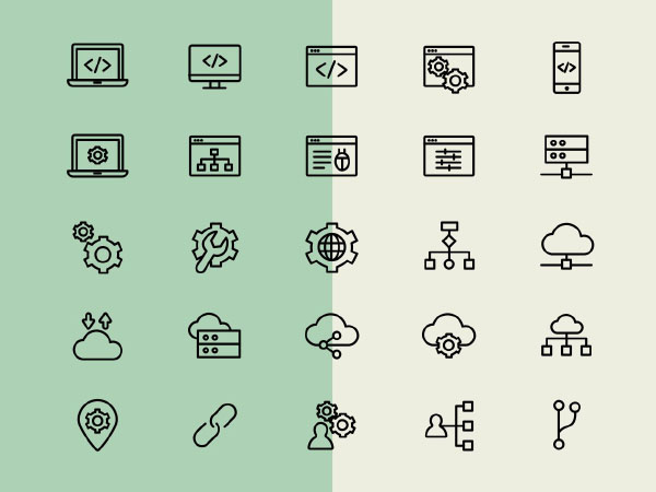 Web Development icons