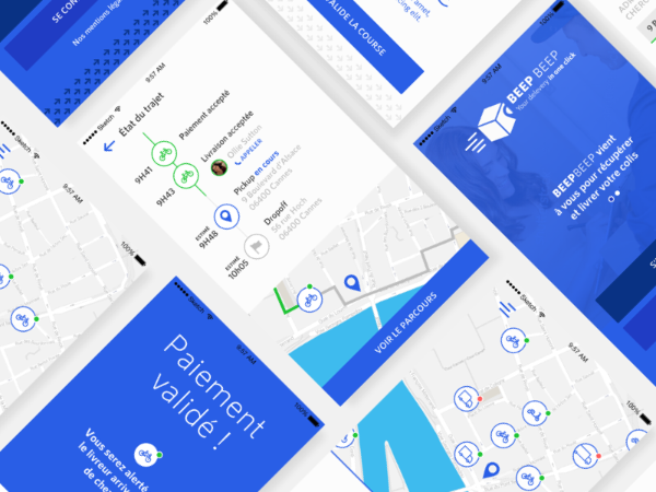 delivery app ui kit