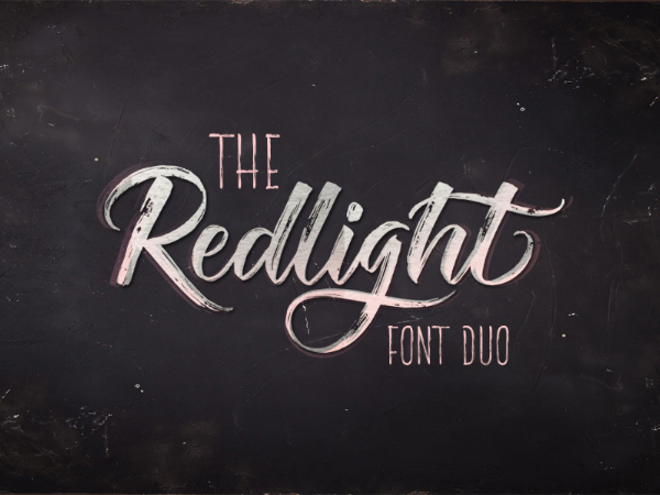 Redlight Script Font