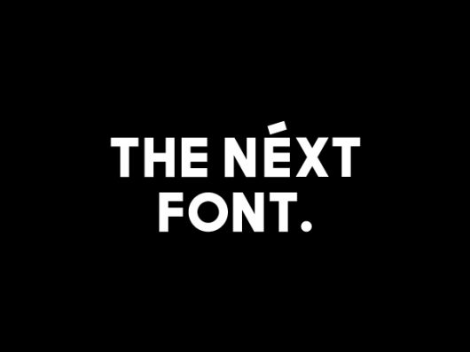 The Next Sans Free Font The Next Sans Free Font