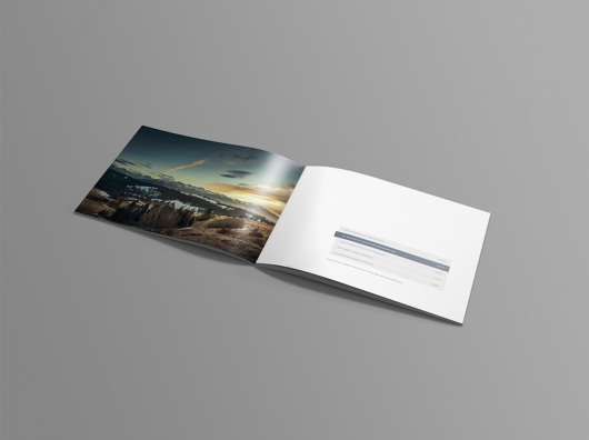 Landscape Brochure Mockup Landscape Brochure Mockup