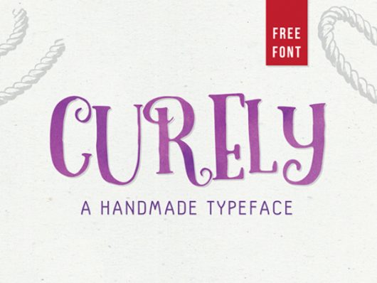 Curely Free Font