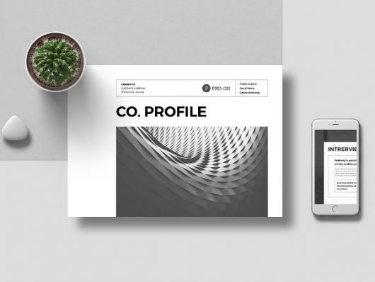 Free Business Landscape Brochure Template