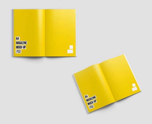 Free Magazine Mockup – PSD Free Magazine Mockup – PSD