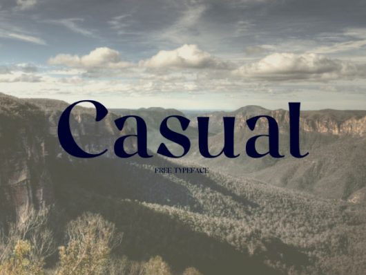 Casual Font Free Font Dowload Casual Font Free Font Dowload