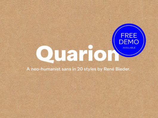 Quarion Free Demo Font