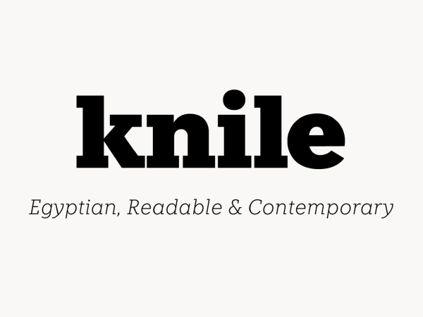 Knile Slab Free Font